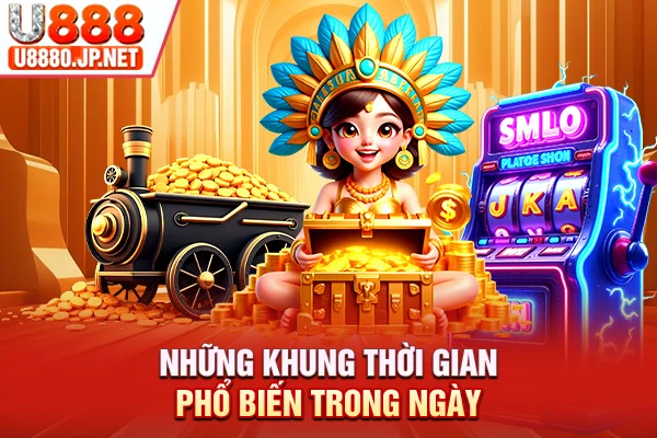 Những khung thời gian phổ biến trong ngày