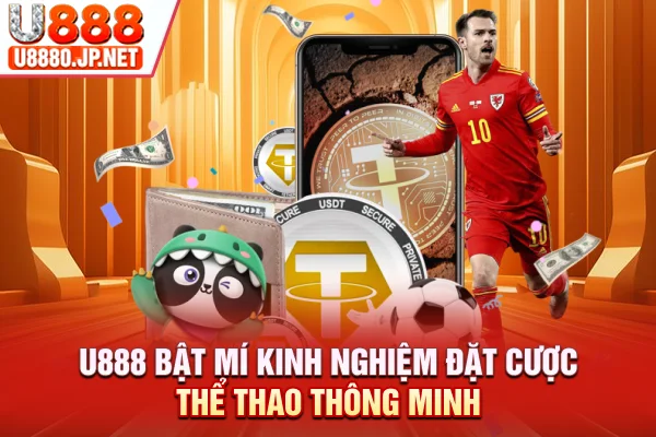 U888 bật mí kinh nghiệm đặt cược thể thao thông minh
